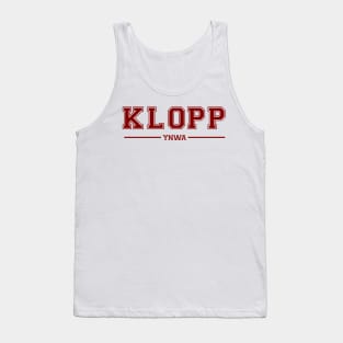 klopp Varsity Tank Top